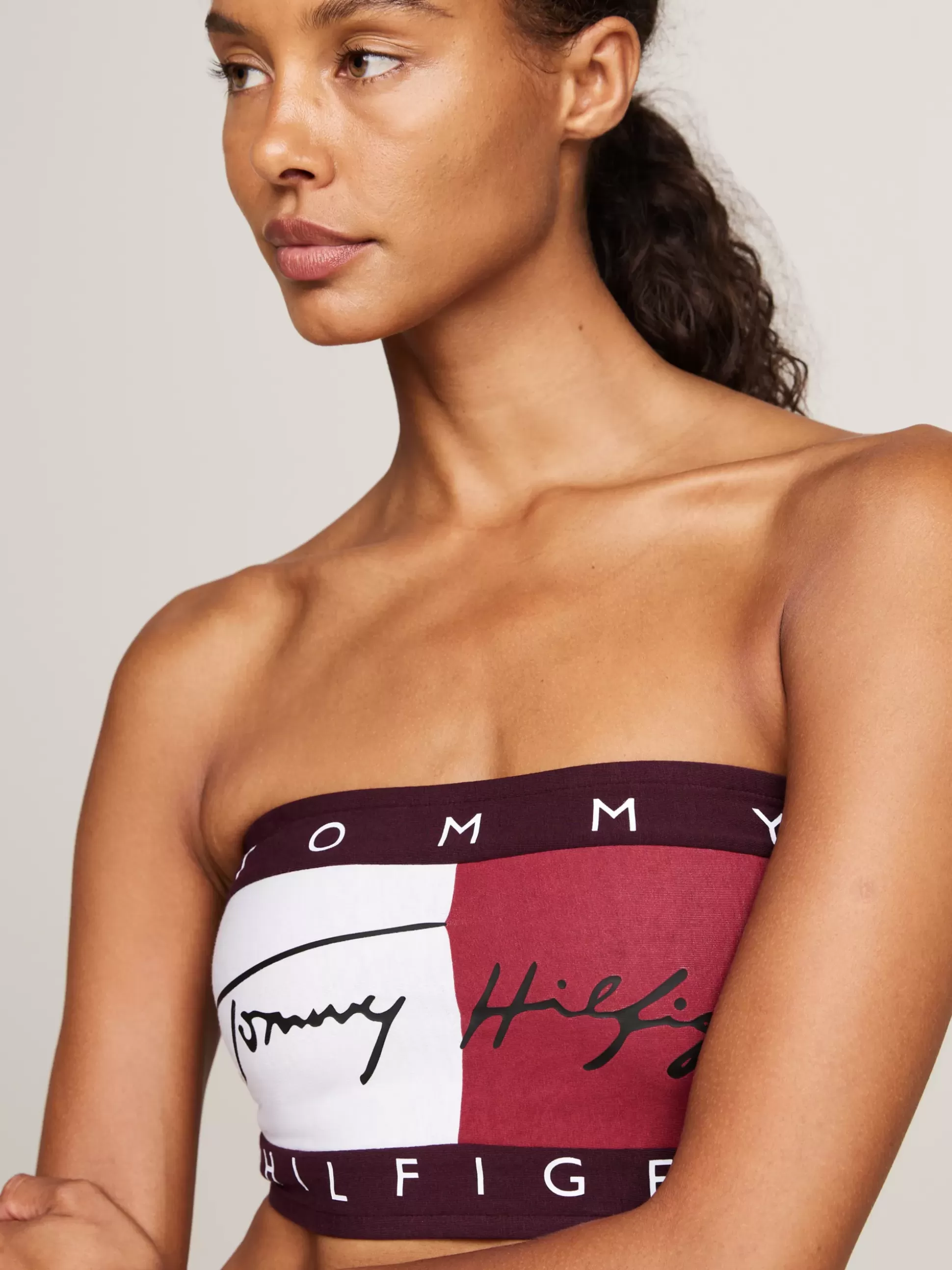 Tommy Hilfiger Biustonosze | Bielizna^Biustonosz Bandeau TH Heritage