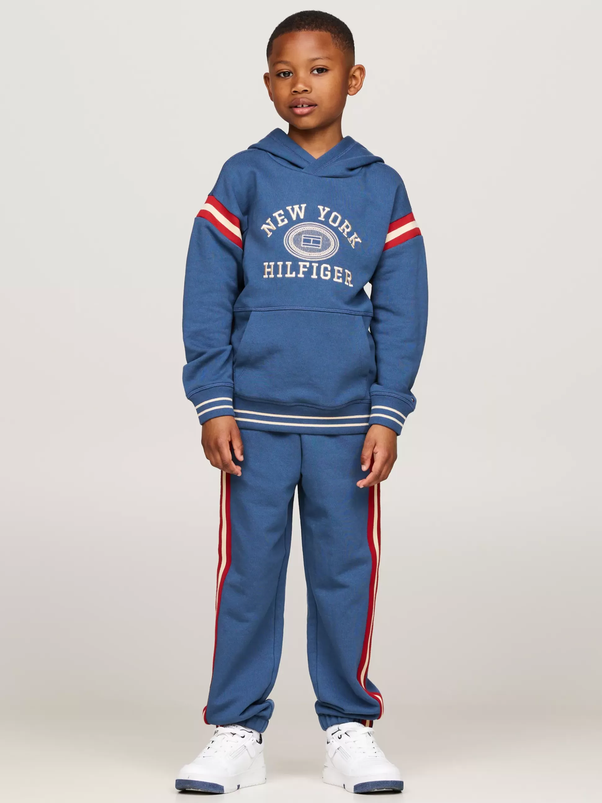 Dzieci Tommy Hilfiger Bluzy Dresowe I Z Kapturem^Bluza Z Kapturem Z Logo Hilfiger Monotype