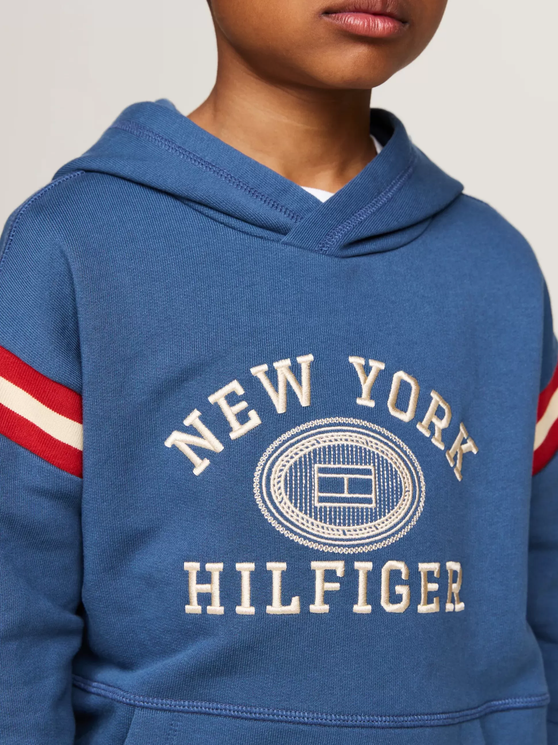 Dzieci Tommy Hilfiger Bluzy Dresowe I Z Kapturem^Bluza Z Kapturem Z Logo Hilfiger Monotype