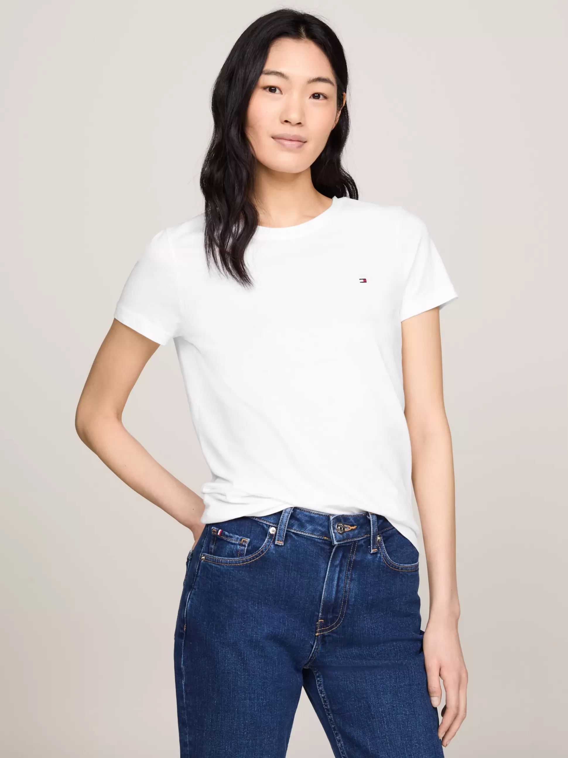 Tommy Hilfiger T-Shirty^Bluzka Heritage Z Okrągłym Dekoltem