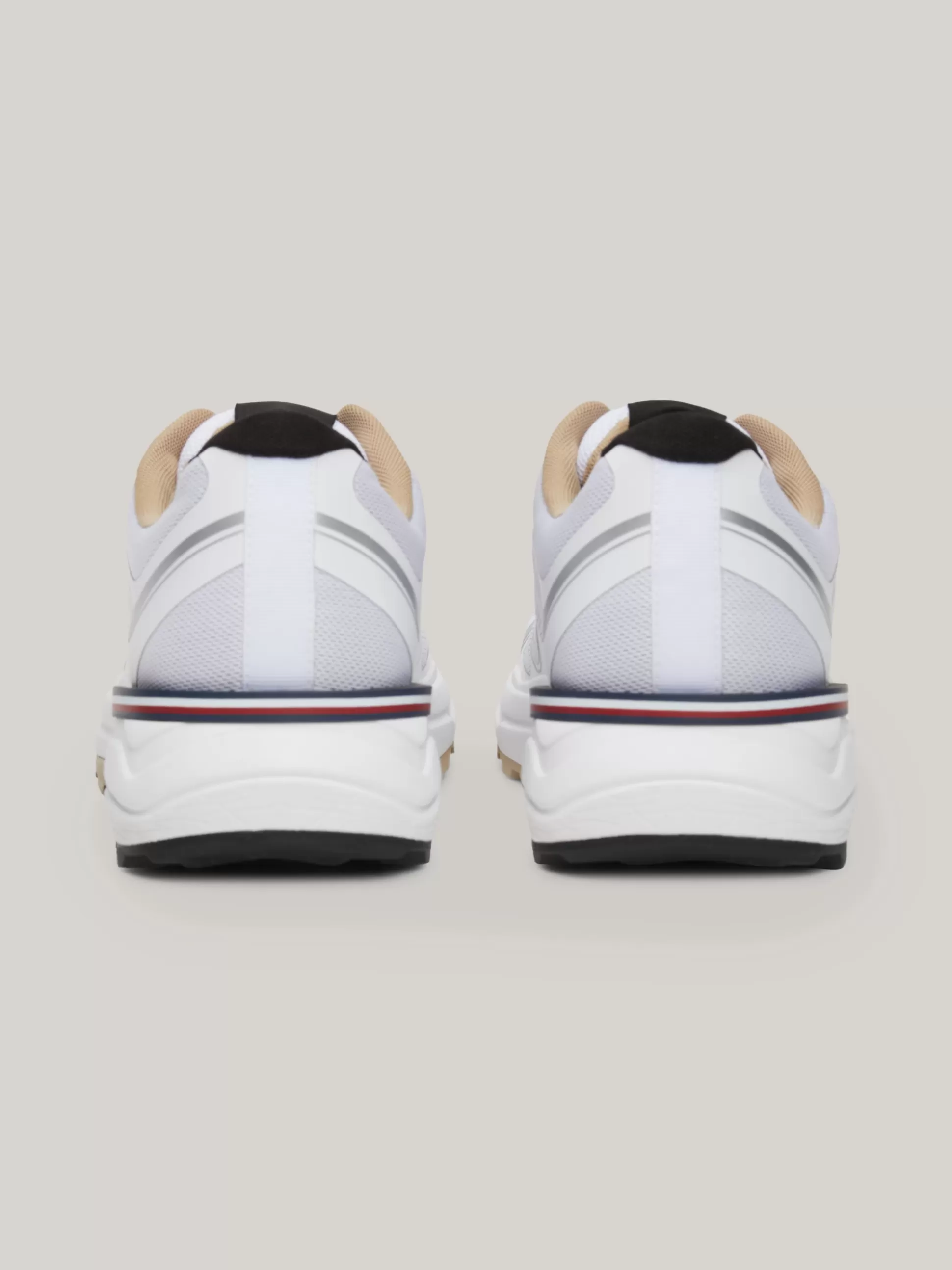 Tommy Hilfiger White Trainers | Sneakersy^Dzianinowe Buty Sportowe Z Podeszwą Vibram Z Protektorem