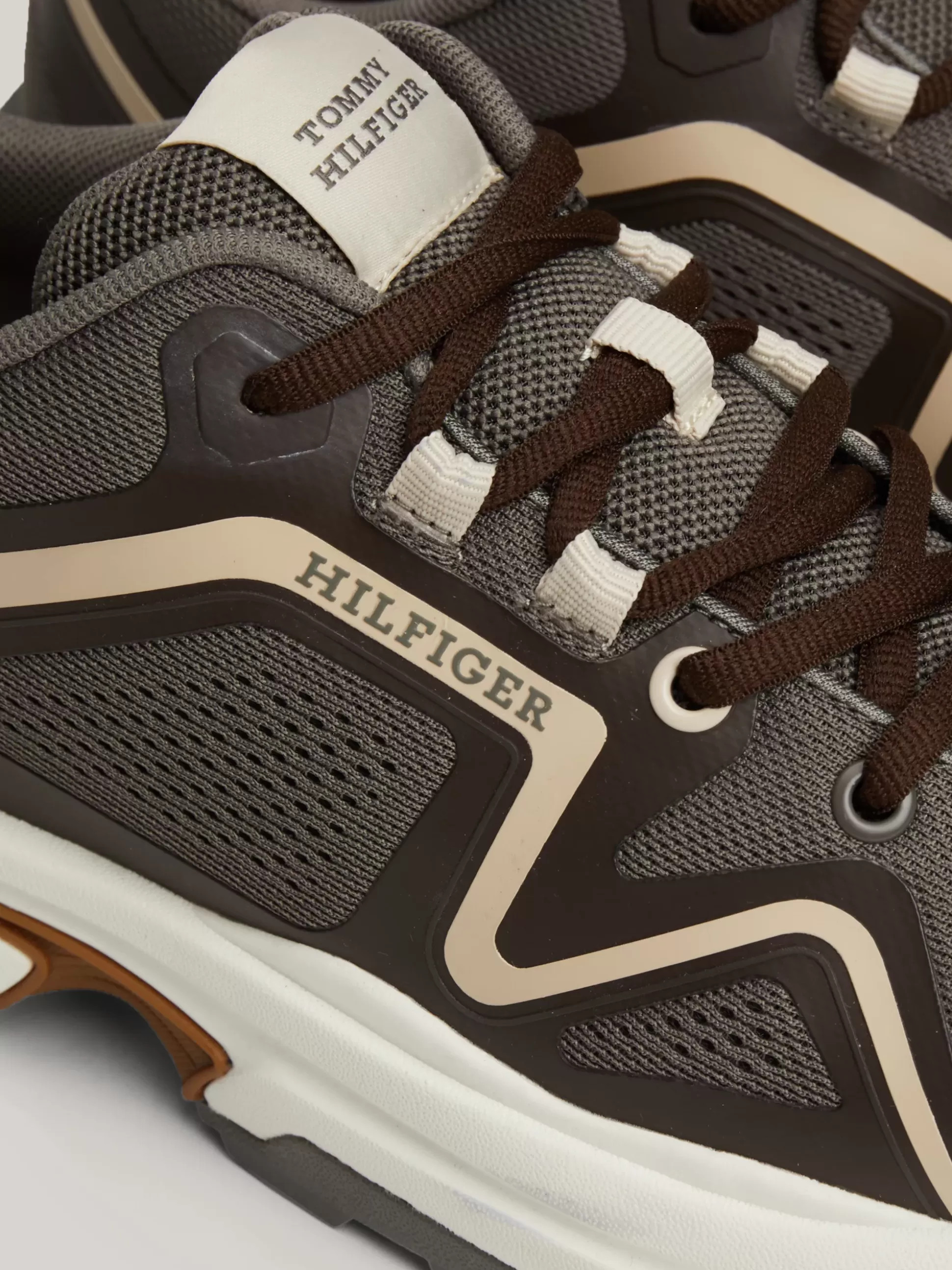 Tommy Hilfiger Sneakersy^Dzianinowe Buty Sportowe Z Podeszwą Vibram Z Protektorem