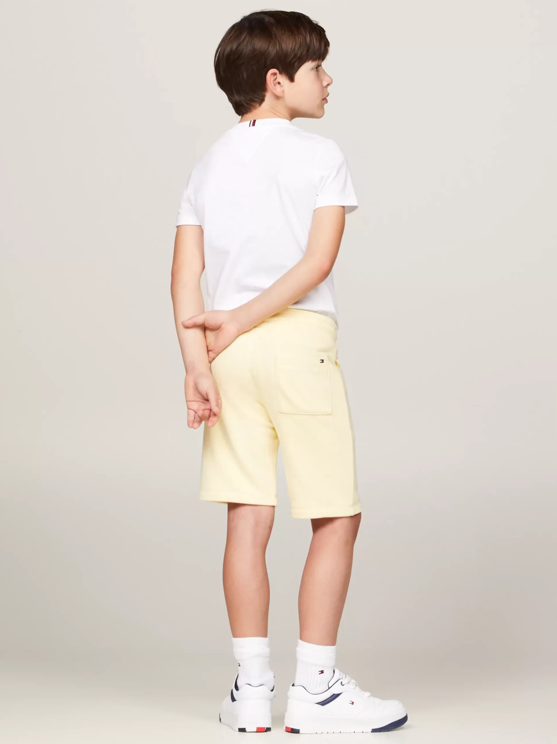 Dzieci Tommy Hilfiger Spodnie I Szorty^Dzianinowe Szorty Hilfiger Monotype