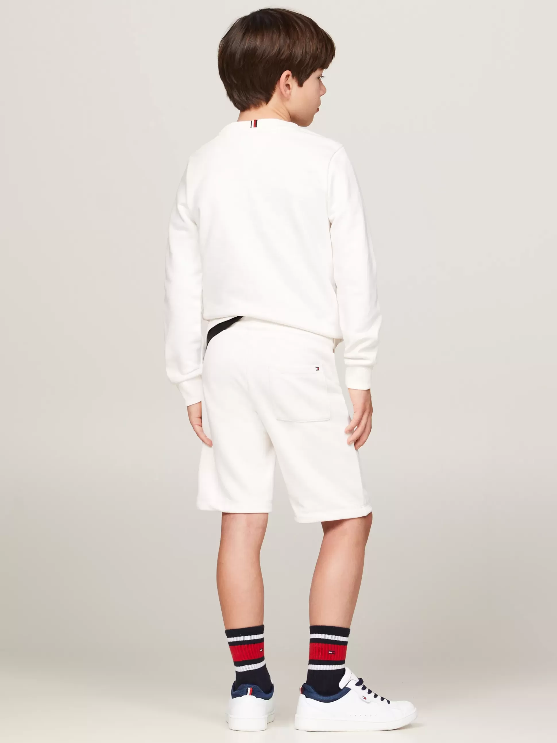 Dzieci Tommy Hilfiger Spodnie I Szorty^Dzianinowe Szorty Hilfiger Monotype