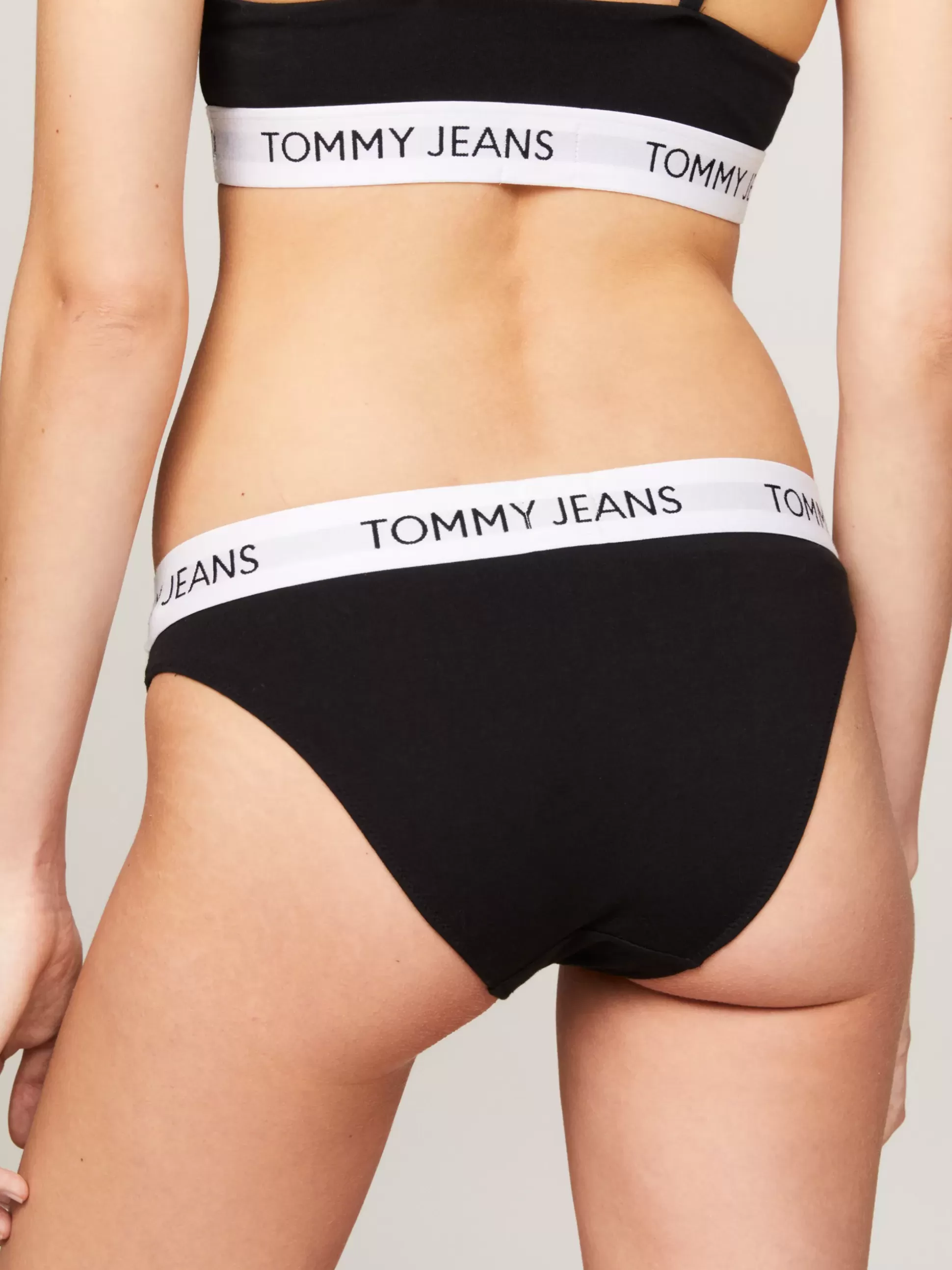 Tommy Hilfiger Figi | Bielizna^Figi Heritage Z Powtórzonym Logo Na Pasku