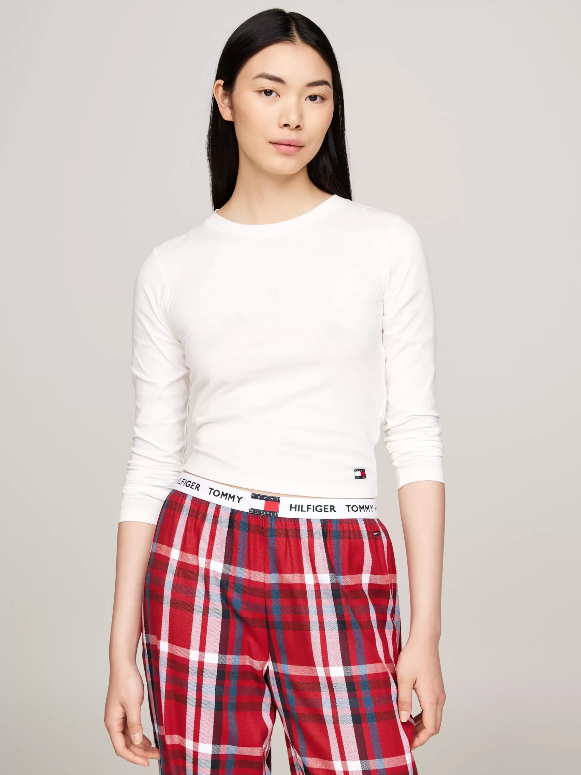 Tommy Hilfiger Stroje Domowe^Góra Od Piżamy TH Heritage