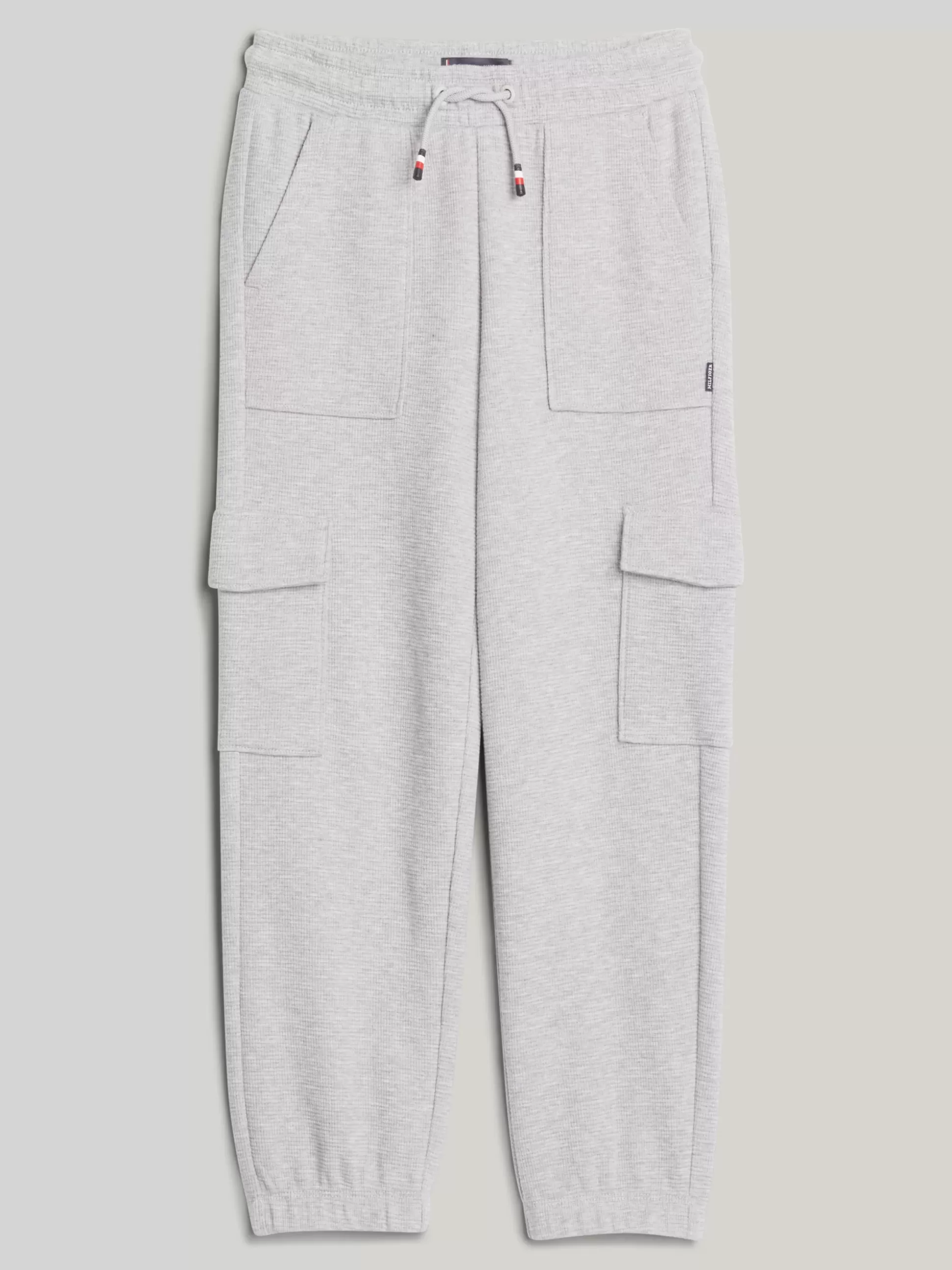 Dzieci Tommy Hilfiger Spodnie I Szorty^Joggery Hilfiger Monotype O Splocie Waflowym