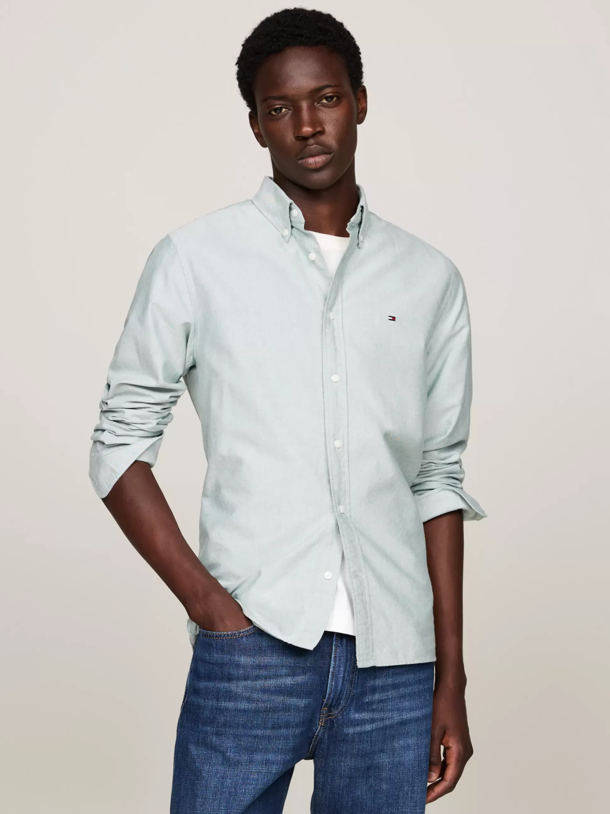 Tommy Hilfiger Koszule^Koszula Heritage Z Bawełny Oxford
