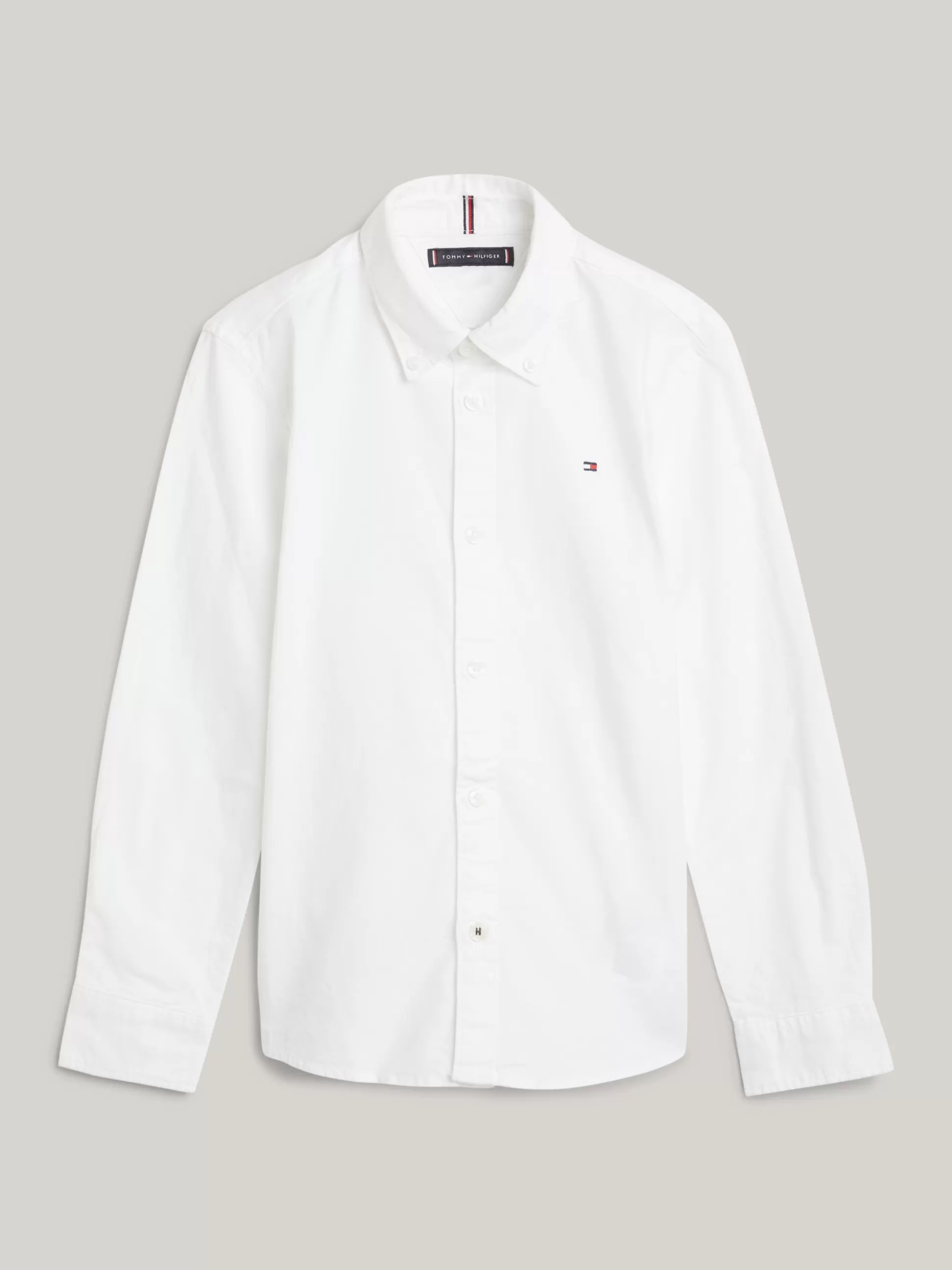 Dzieci Tommy Hilfiger Koszule^Koszula Z Bawełny Typu Oxford Ze Stretchem