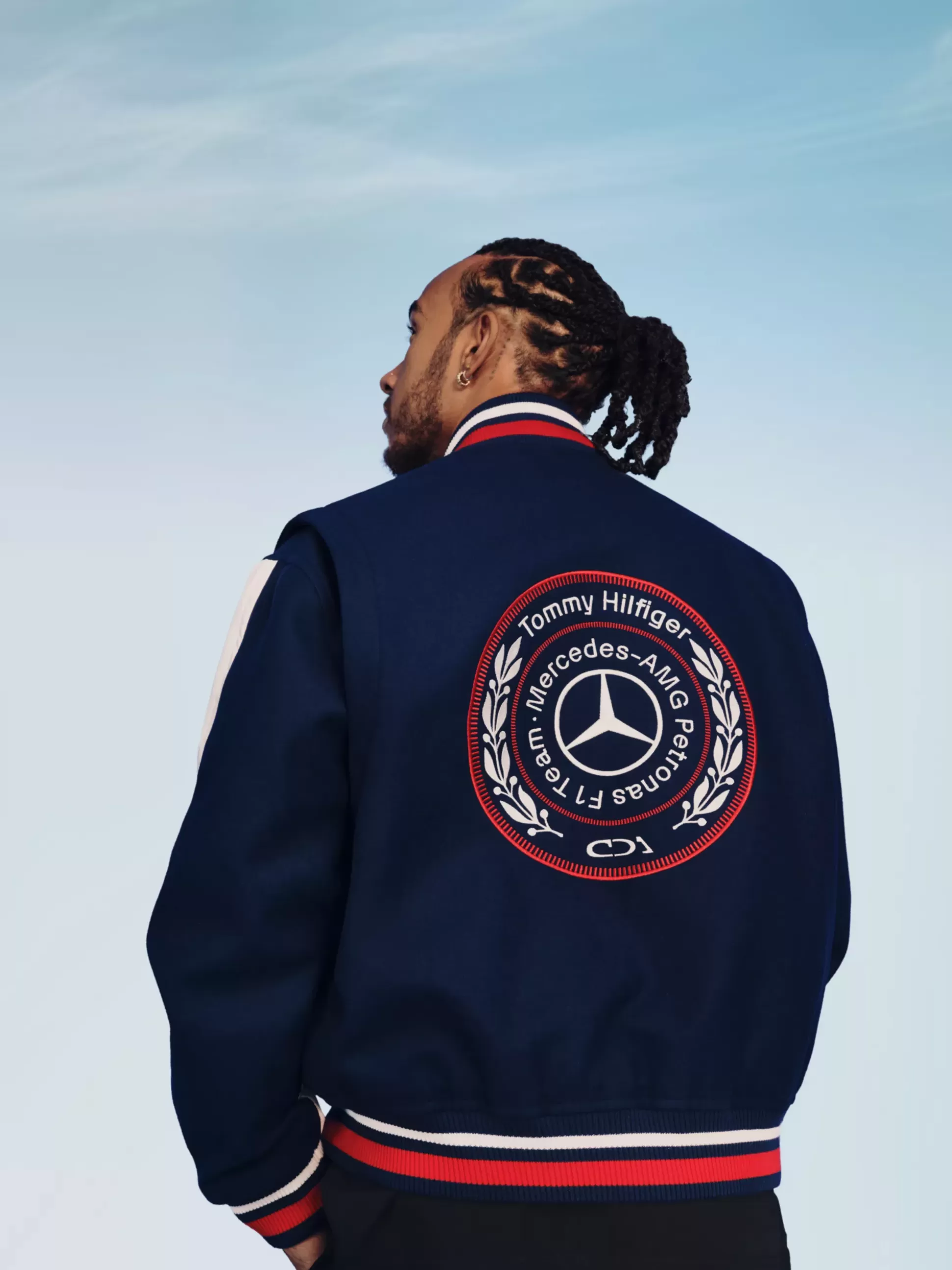 Tommy Hilfiger Kurtki & Płaszcze | Bomberki^Kurtka Tommy X Mercedes F1 X CR W Stylu Varsity
