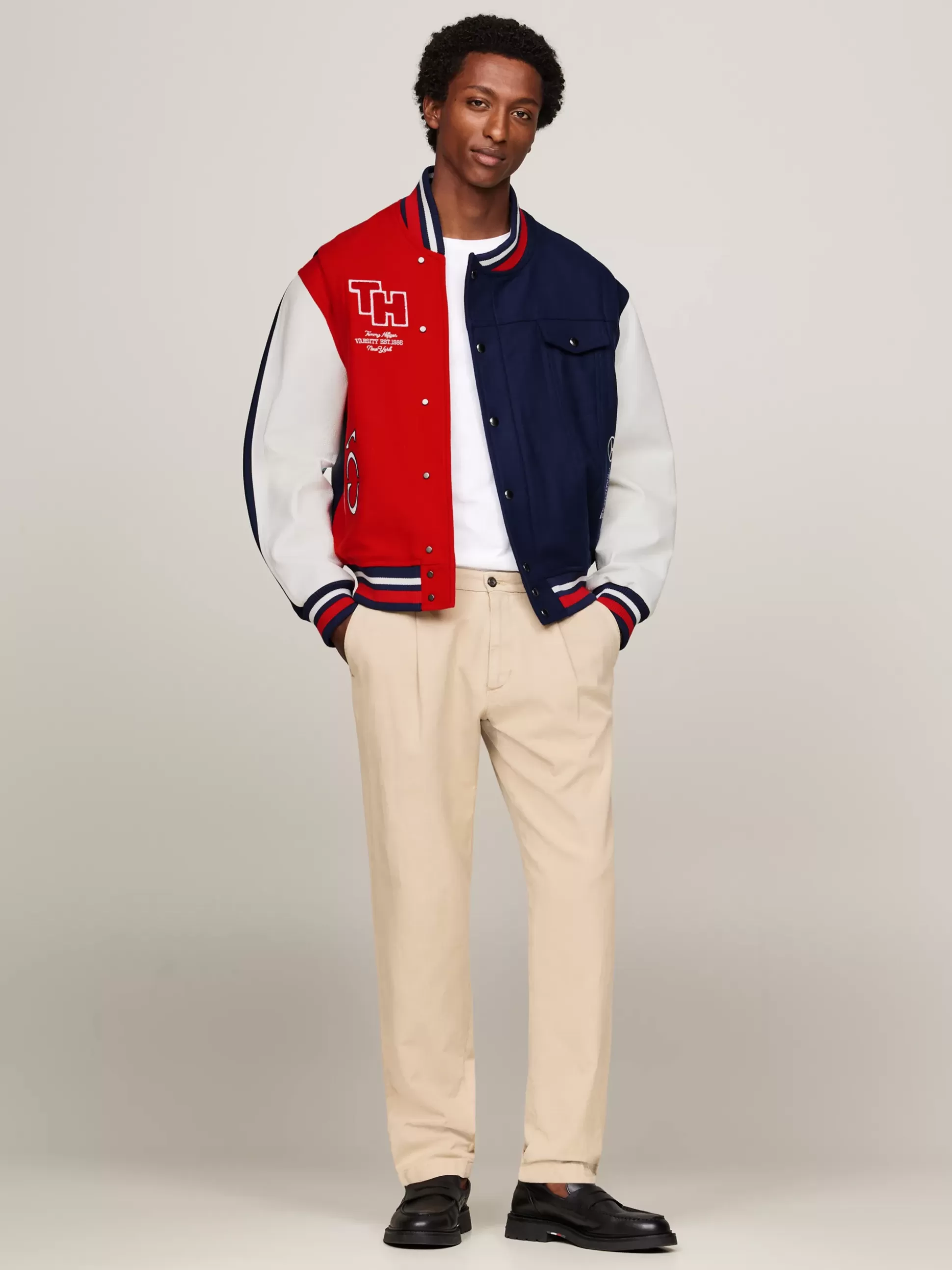 Tommy Hilfiger Kurtki & Płaszcze | Bomberki^Kurtka Tommy X Mercedes F1 X CR W Stylu Varsity