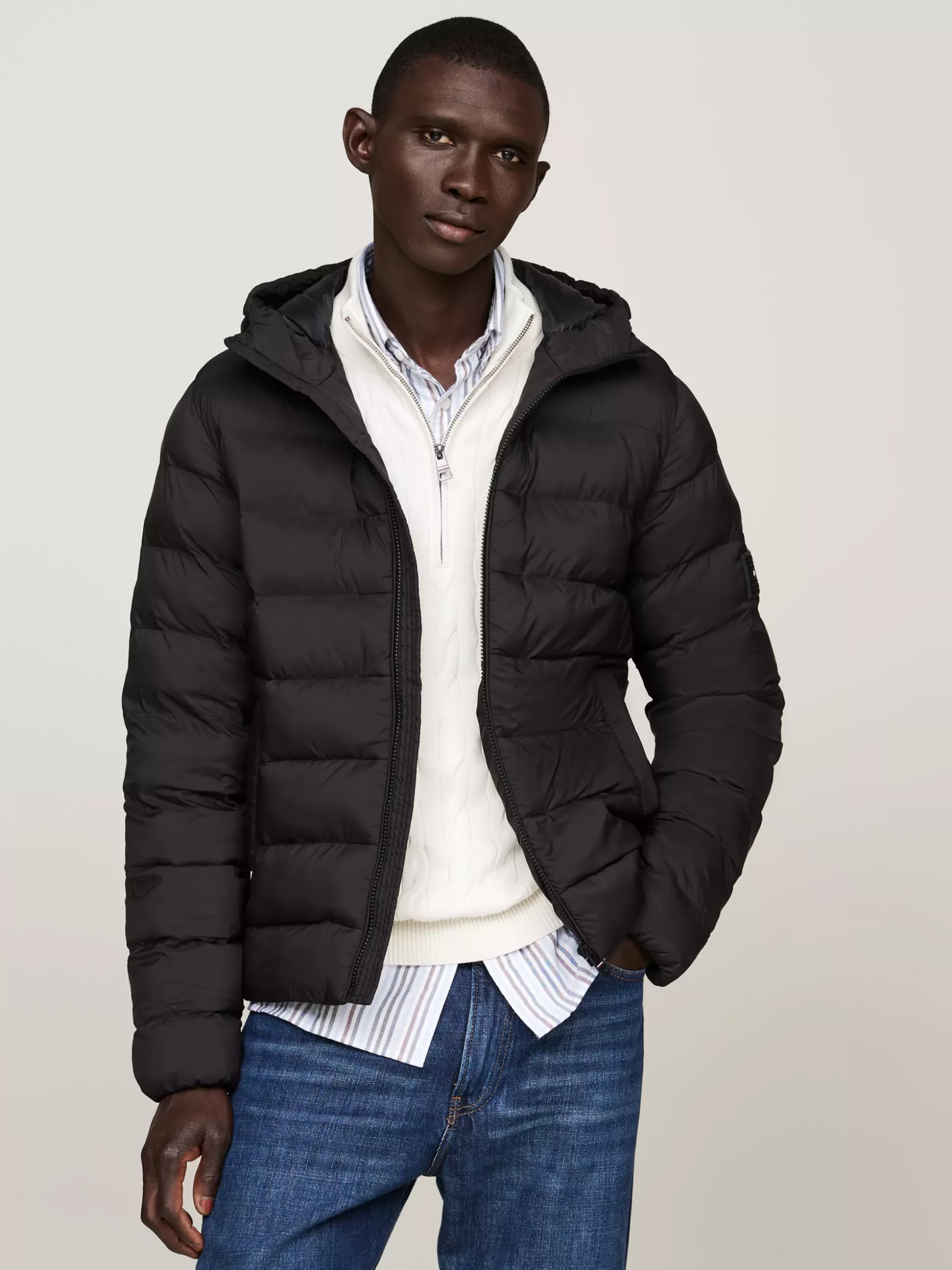 Tommy Hilfiger Kurtki & Płaszcze^Nieprzemakalna Kurtka Ocieplana Z Kapturem