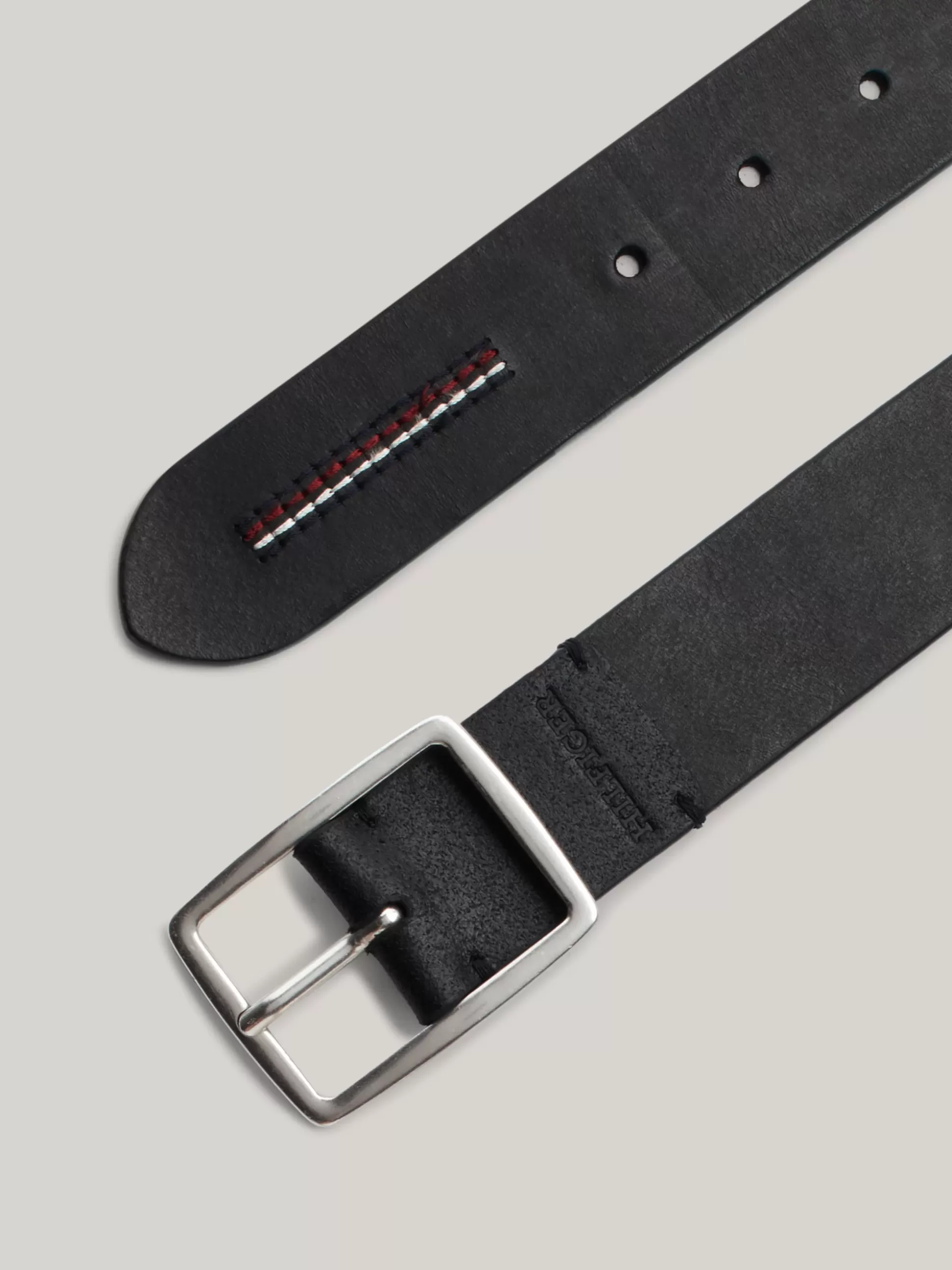 Tommy Hilfiger Paski^Skórzany Pasek Z Logo Hilfiger Monotype