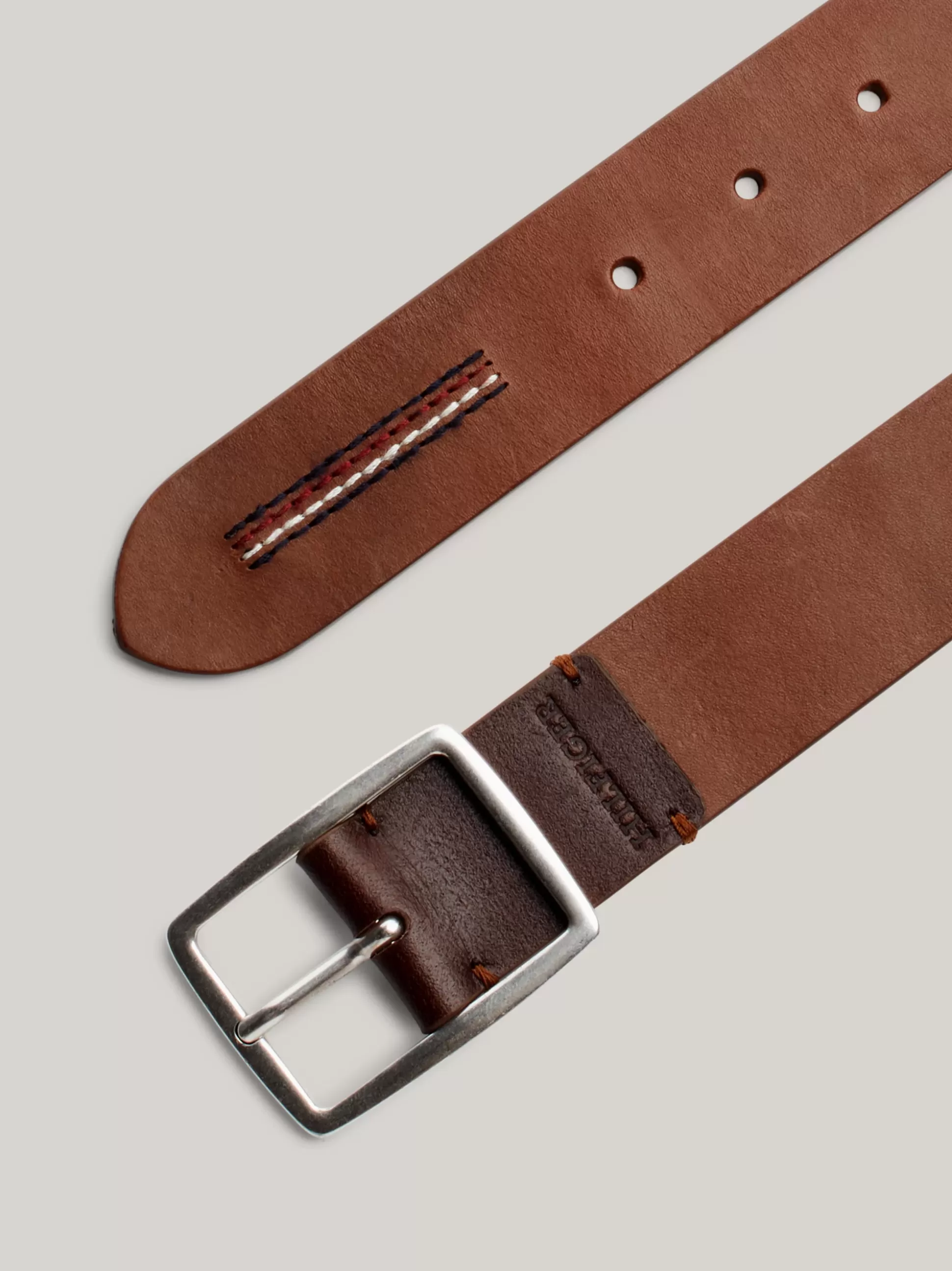 Tommy Hilfiger Paski^Skórzany Pasek Z Logo Hilfiger Monotype