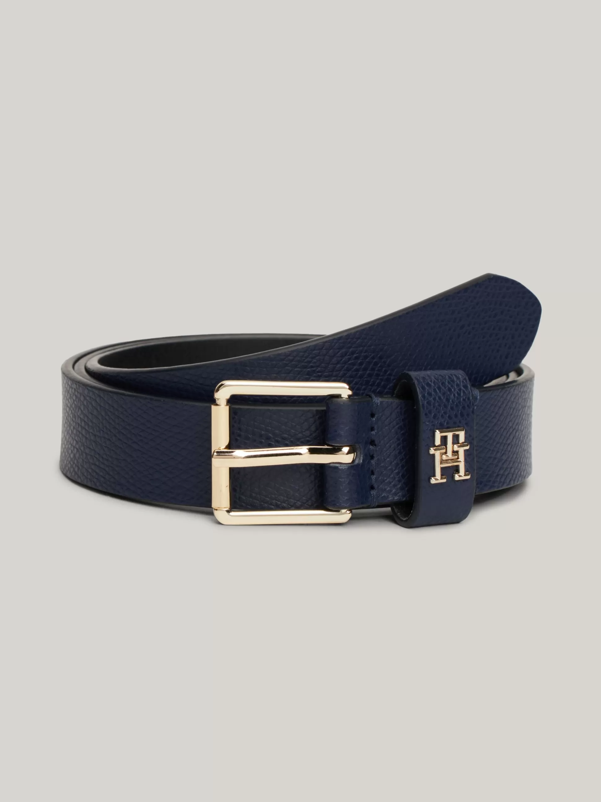Tommy Hilfiger Paski^Skórzany Pasek Z Rolkową Sprzączką Heritage
