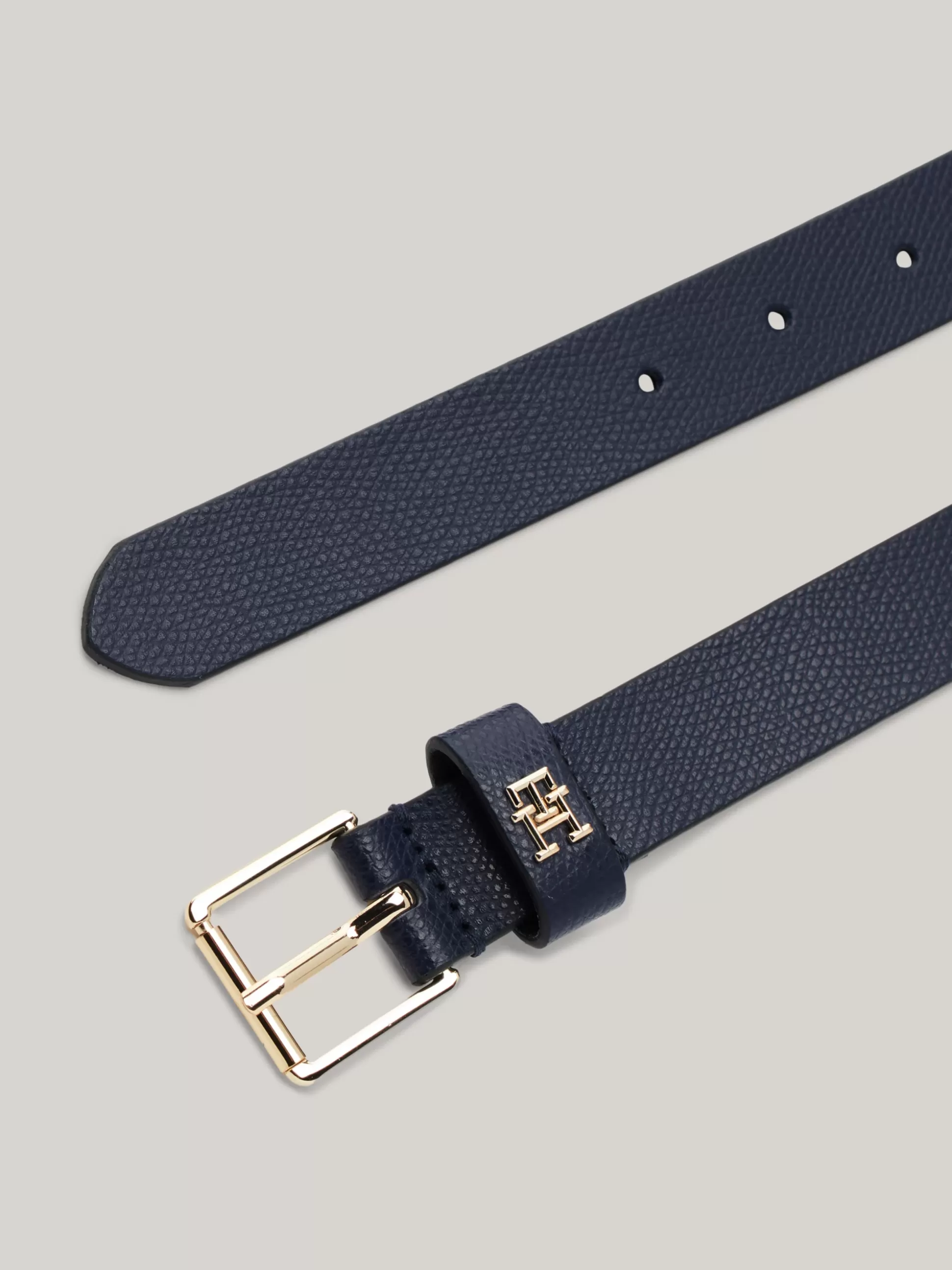 Tommy Hilfiger Paski^Skórzany Pasek Z Rolkową Sprzączką Heritage
