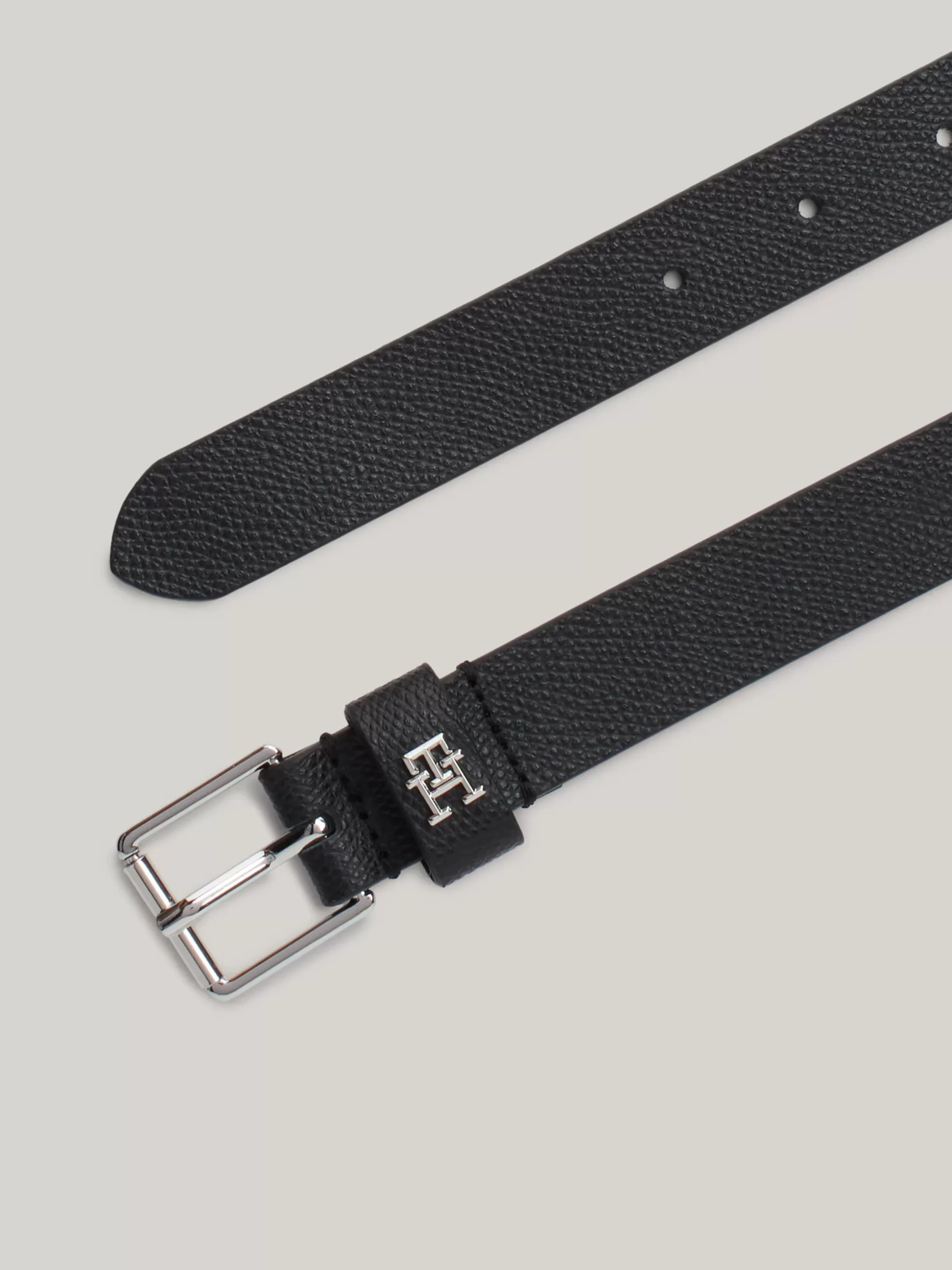 Tommy Hilfiger Paski^Skórzany Pasek Z Rolkową Sprzączką Heritage