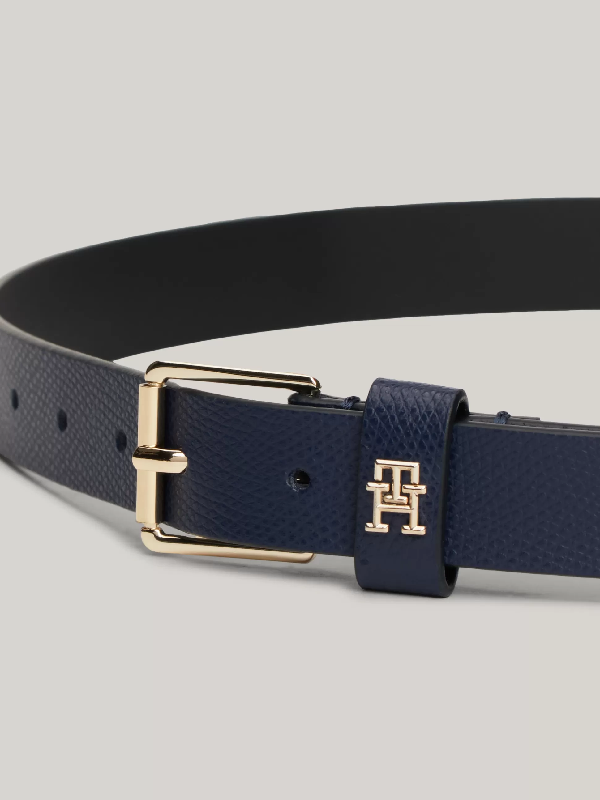 Tommy Hilfiger Paski^Skórzany Pasek Z Rolkową Sprzączką Heritage