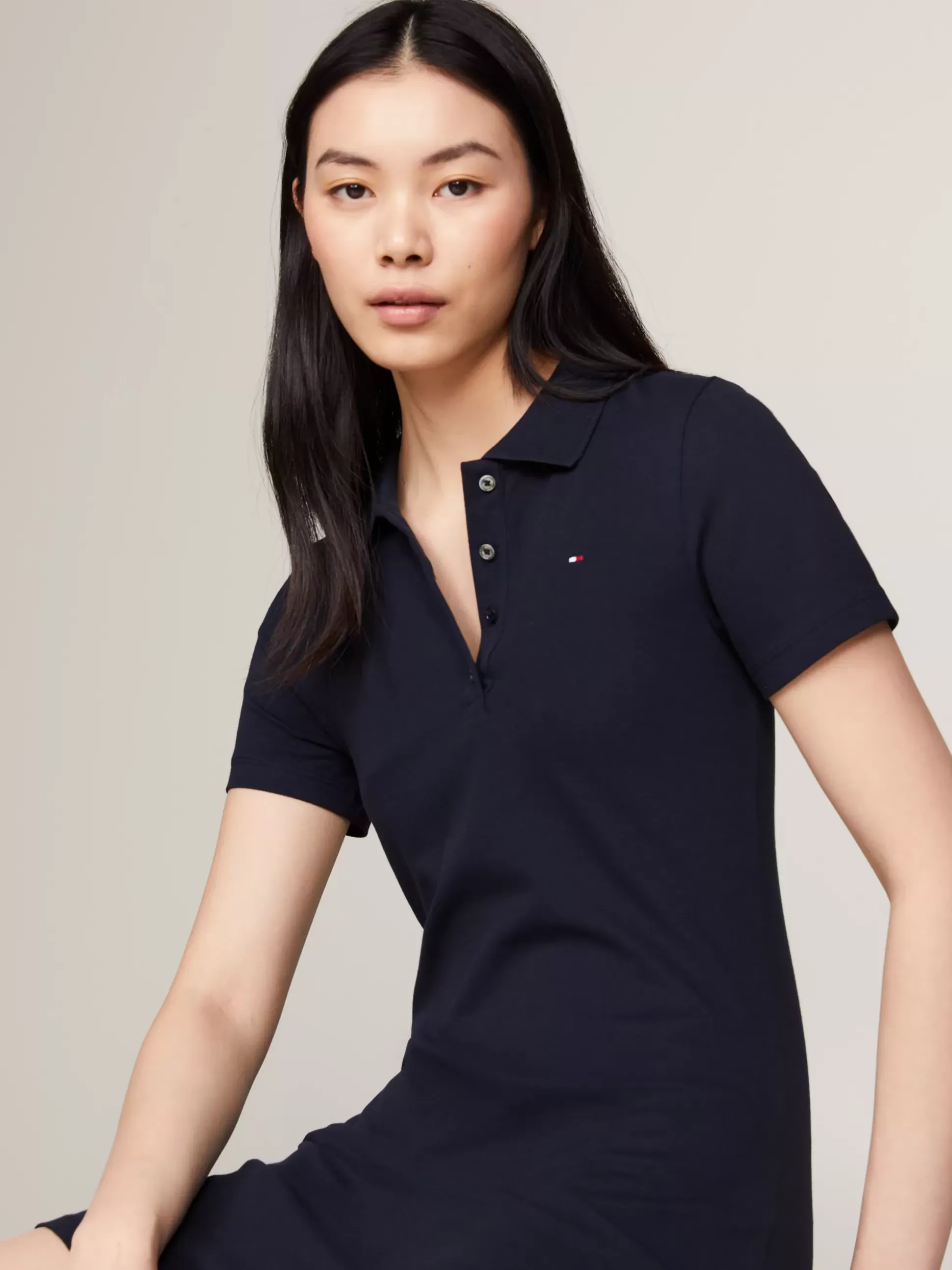 Tommy Hilfiger Sukienki^Sukienka Polo Heritage O Wąskim Kroju