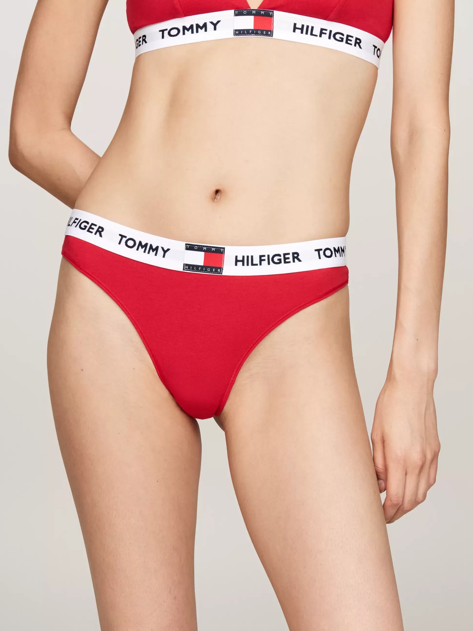 Tommy Hilfiger Figi | Bielizna^Thongi TH Heritage Z Logo