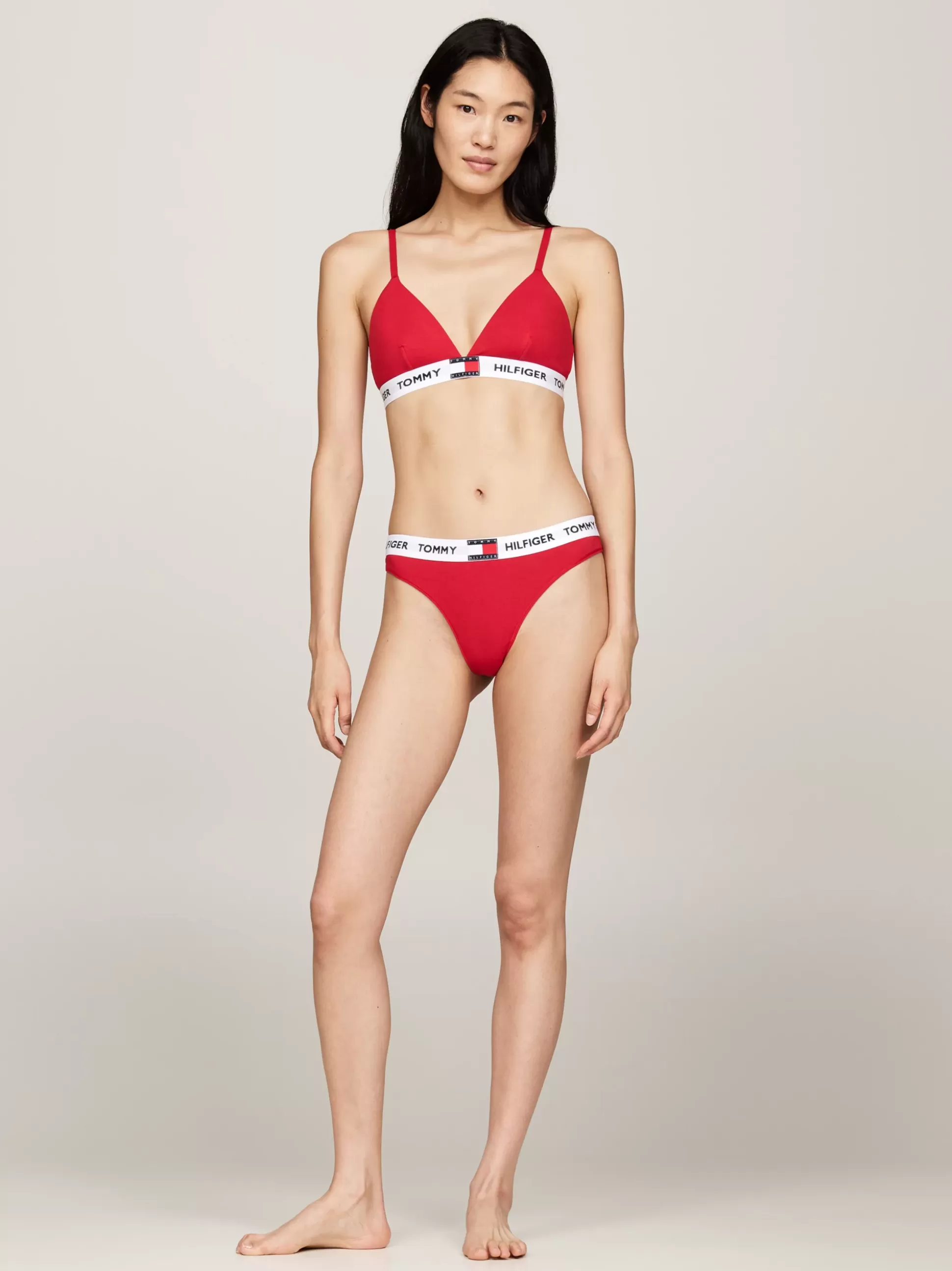 Tommy Hilfiger Figi | Bielizna^Thongi TH Heritage Z Logo