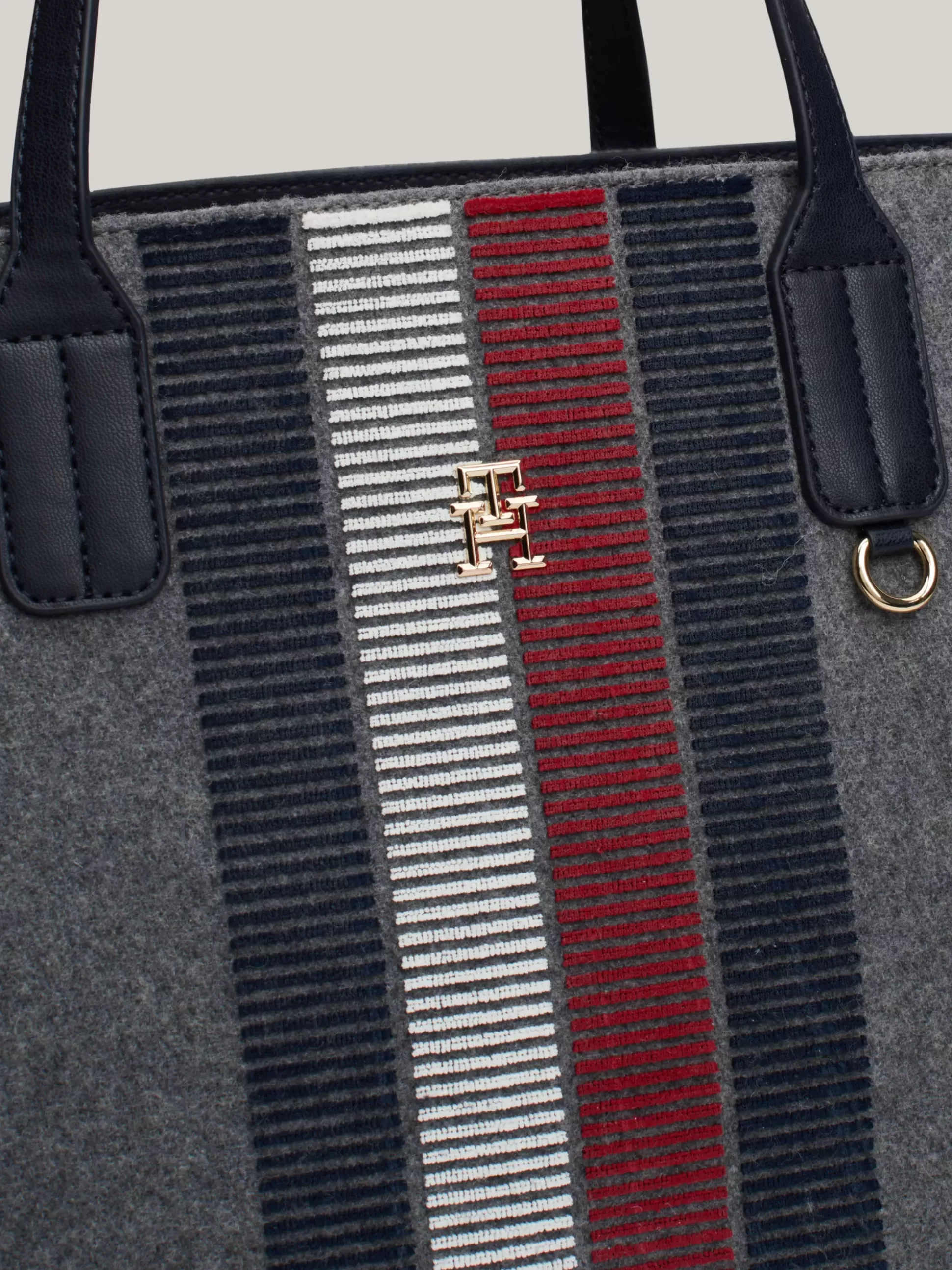 Tommy Hilfiger Torebki-Worki^Torba Typu Tote Z Mieszanki Wełny TH Monogram