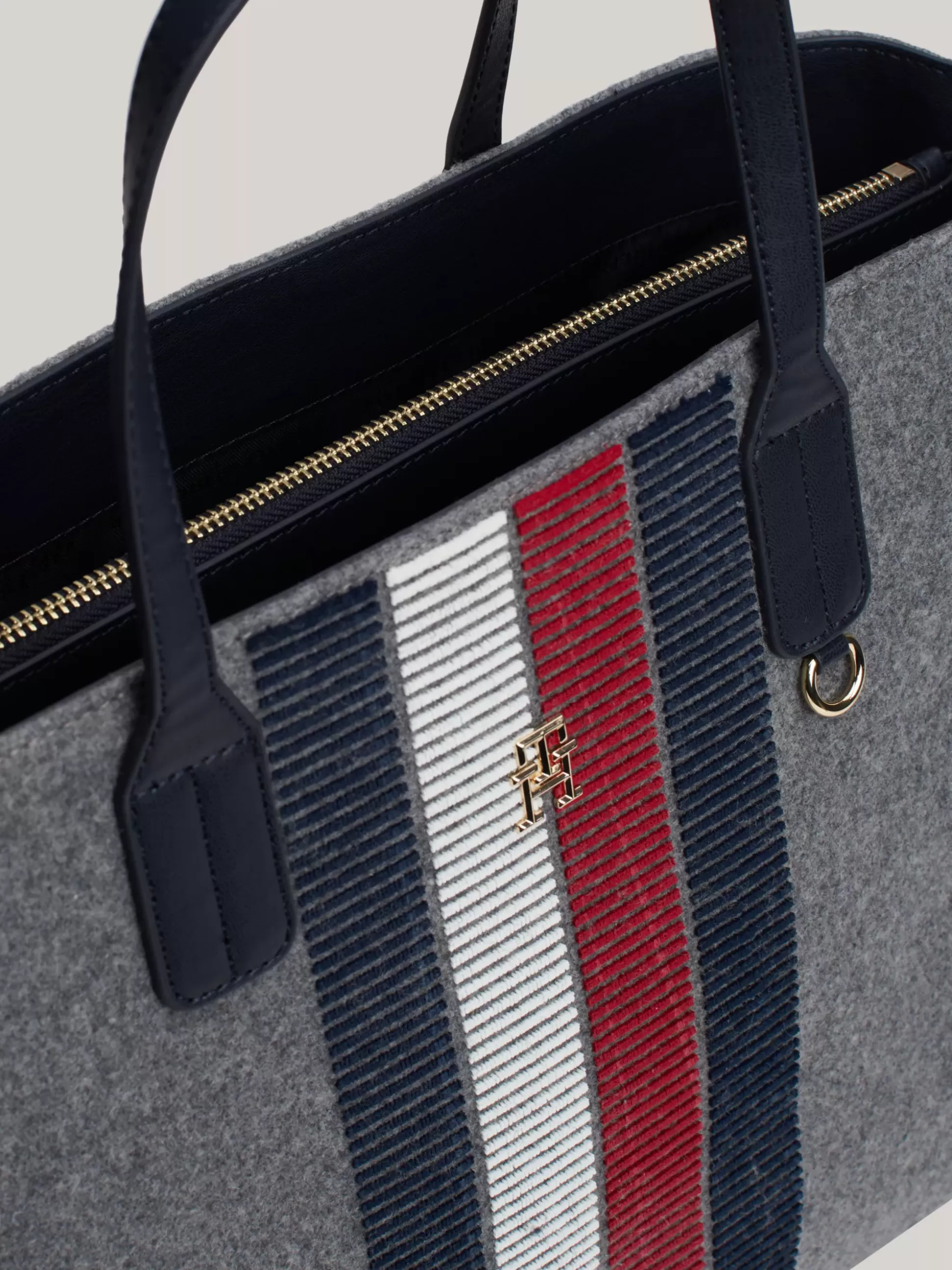 Tommy Hilfiger Torebki-Worki^Torba Typu Tote Z Mieszanki Wełny TH Monogram