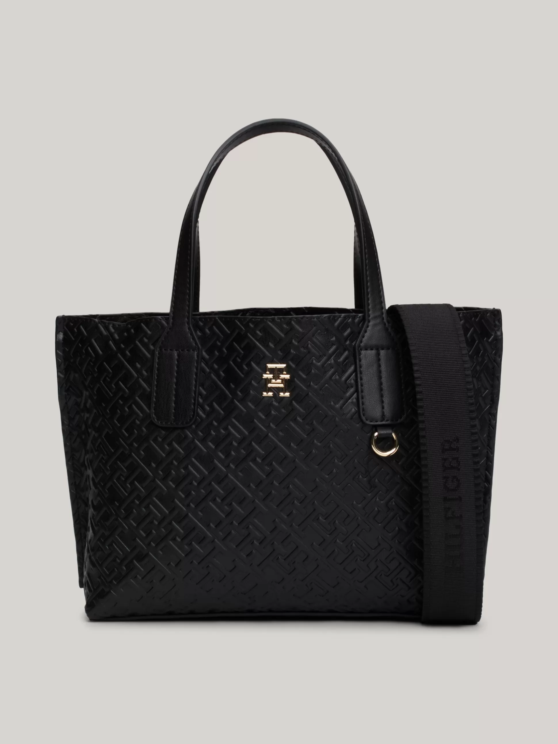 Tommy Hilfiger Torebki Tote^Torba Typu Tote Z Wytłoczonym Monogramem TH