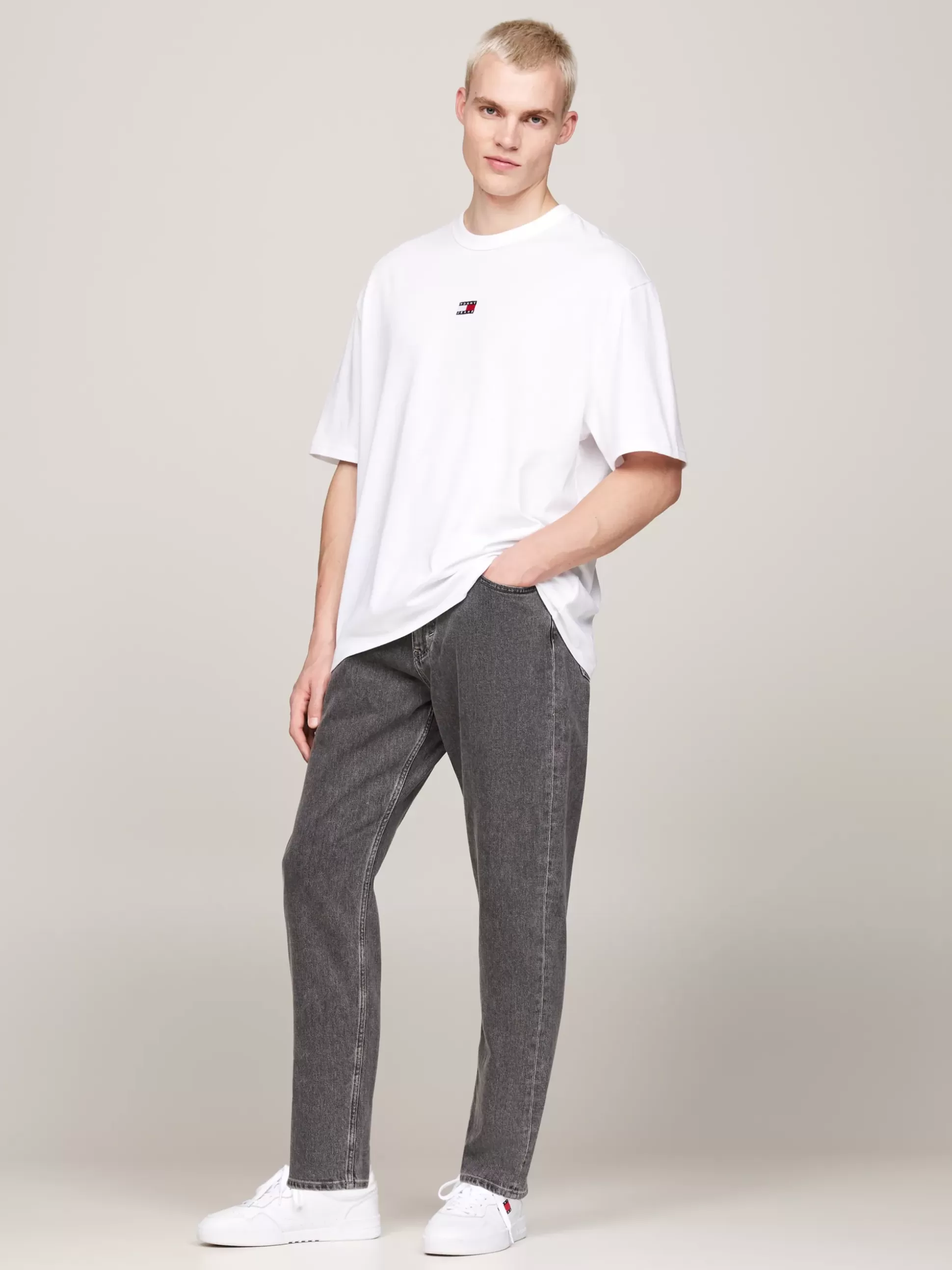 Tommy Hilfiger T-Shirty^T-shirt Oversize Z Naszywką Tommy