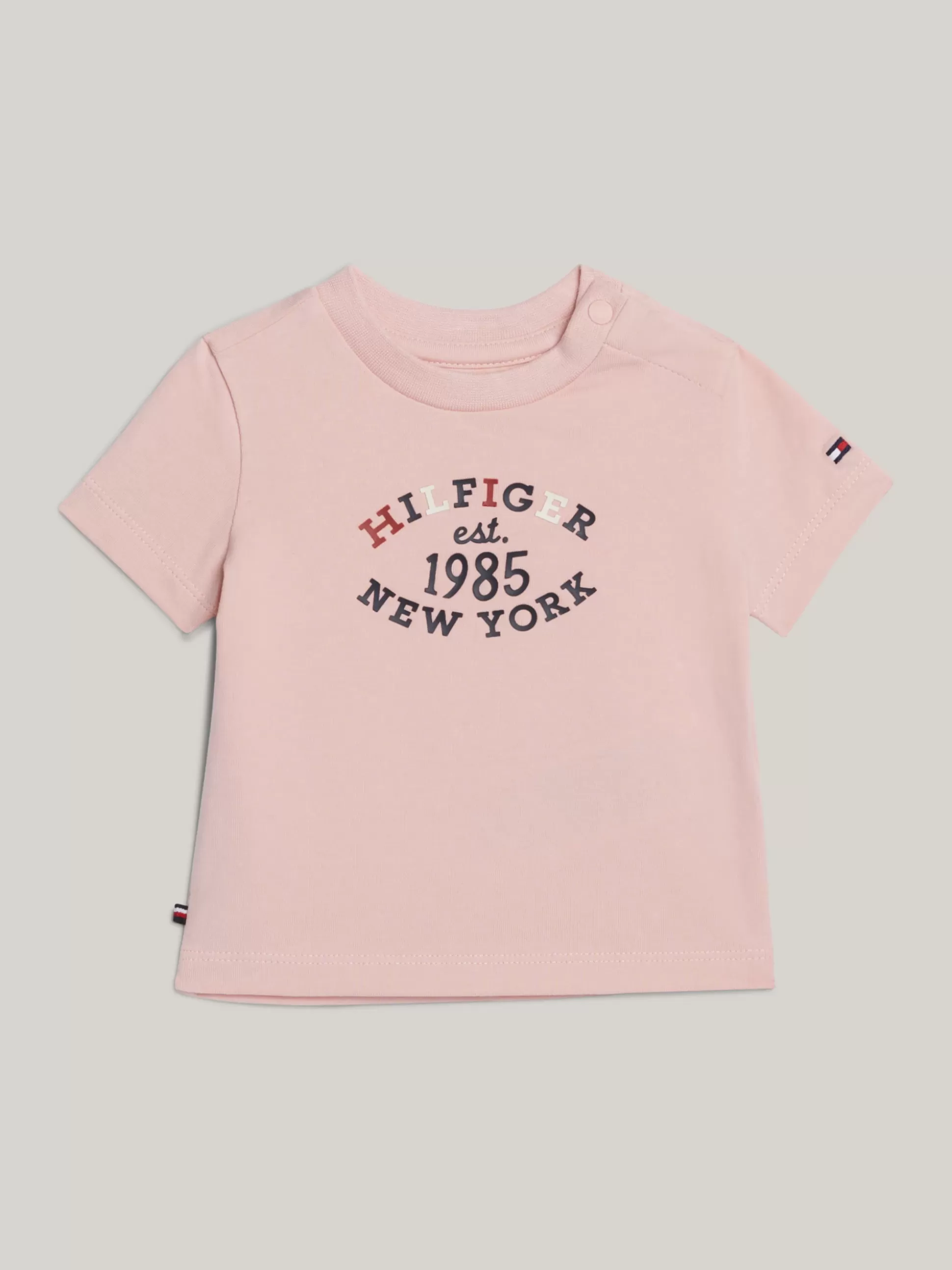 Dzieci Tommy Hilfiger Dziewczynki | Chłopcy^T-shirt Z Logo Hilfiger Monotype