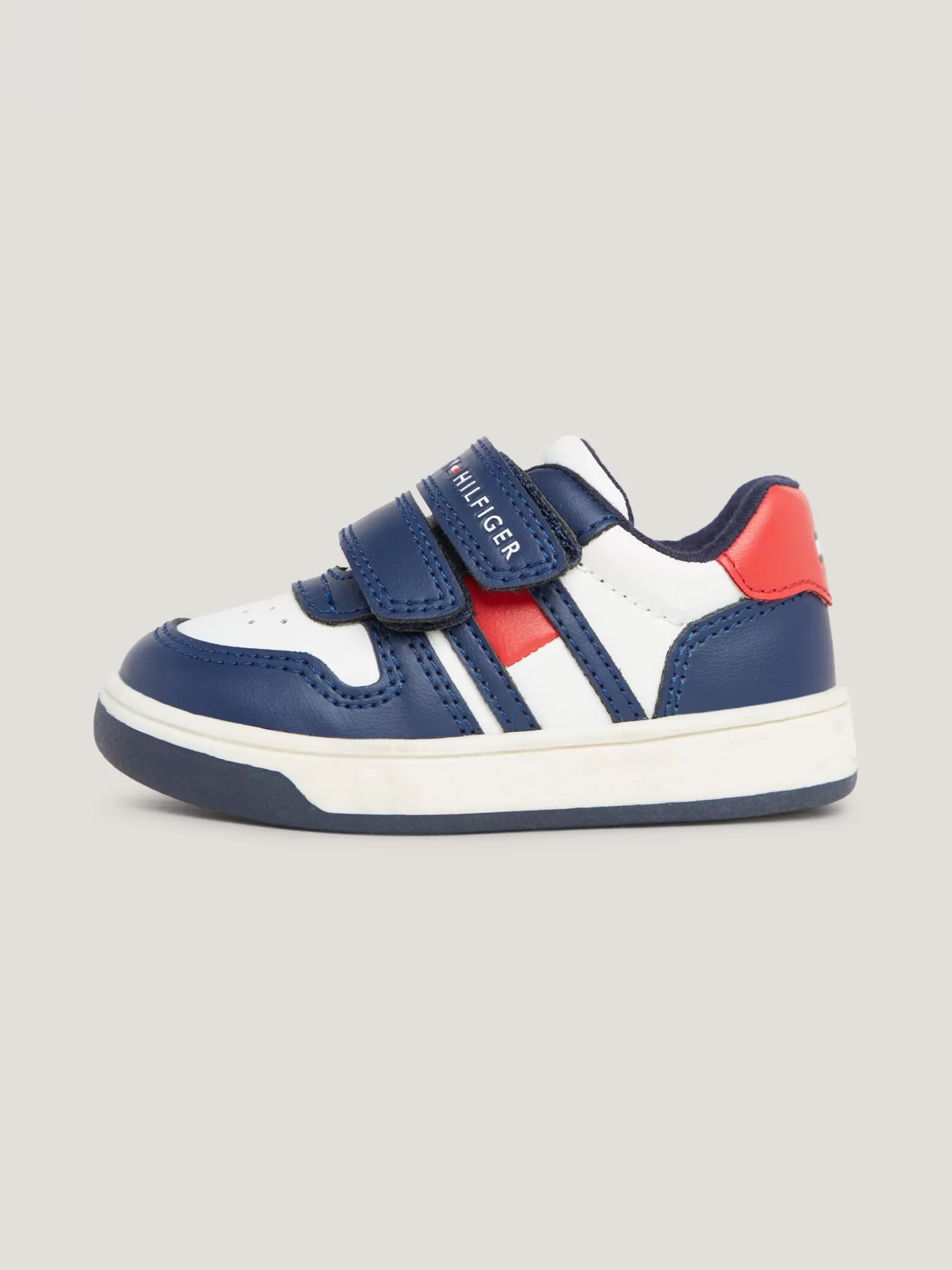 Dzieci Tommy Hilfiger Obuwie I Akcesoria^Zapinane Na Rzep Buty Sportowe W Bloki Kolorów