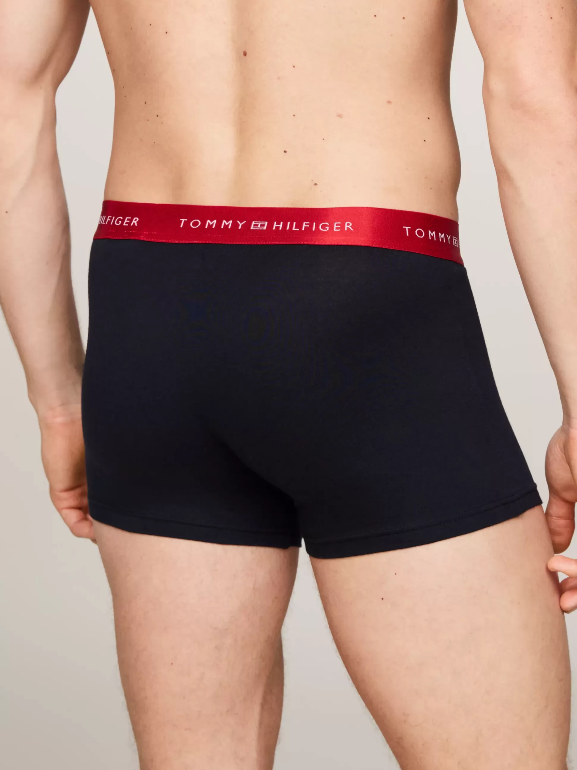 Tommy Hilfiger Kąpielówki | Bielizna^Zestaw 3 Par Bokserek Typu Trunks Z Logo
