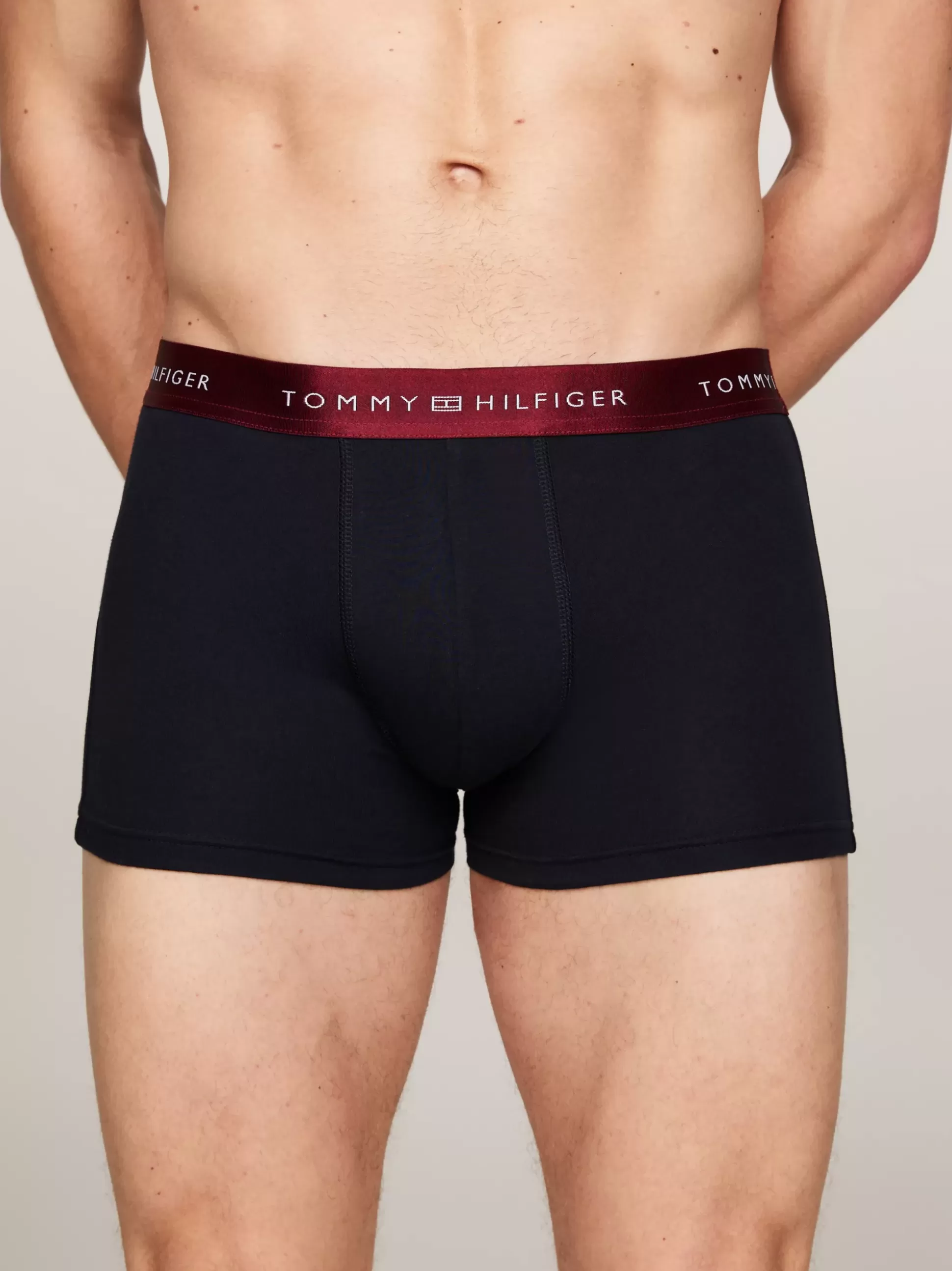Tommy Hilfiger Kąpielówki | Bielizna^Zestaw 3 Par Bokserek Typu Trunks Z Logo