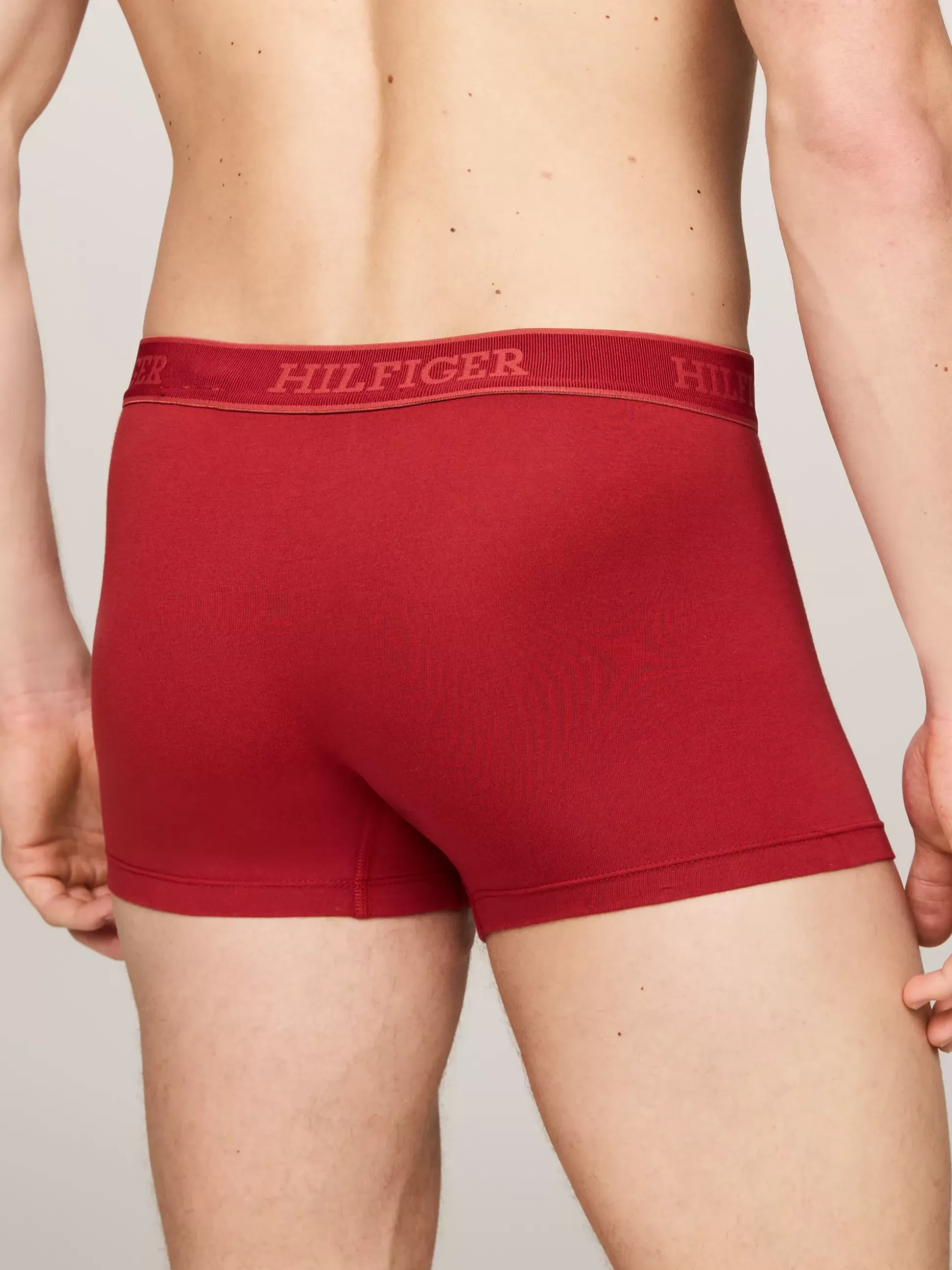 Tommy Hilfiger Kąpielówki | Bielizna^Zestaw 3 Par Bokserek Z Logo Hilfiger Monotype